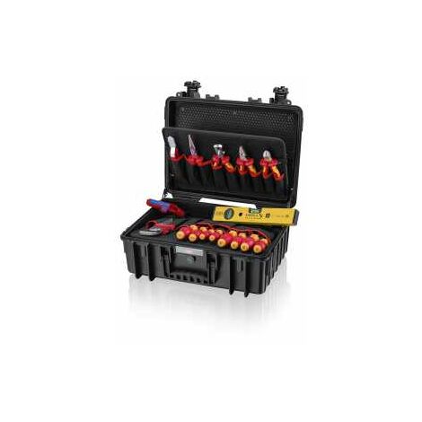 Knipex Werkzeugkoffer Robust23 Start Elektro, 00 21 34 HL S2