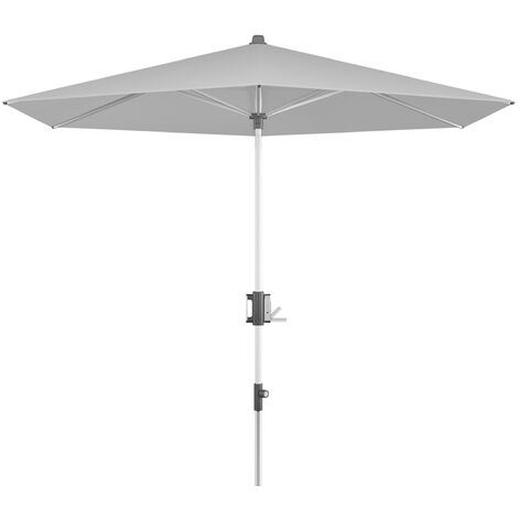 KNIRPS APOLL 290 cm rund Balkonschirm 7 Farbvarianten Sonnenschirm 800 Light Grey