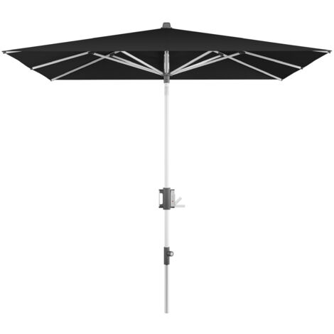 KNIRPS APOLL 300 x 200 cm rechteckig Balkonschirm 7 Farbvarianten Sonnenschirm 100 Black