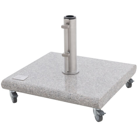 KNIRPS Rollsockel Granit 40 oder 50 kg Schirmständer Granitsockel Trolley rollbar 85897 40 kg