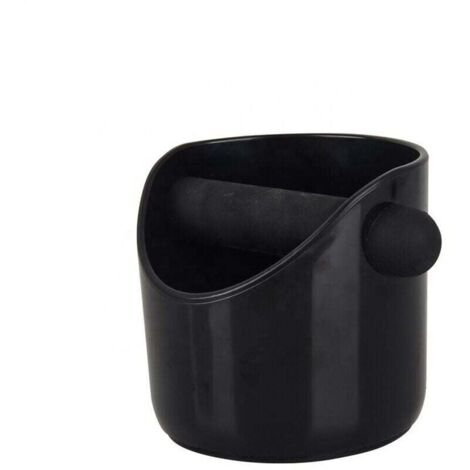 Knock Box, Contenedor de posos de café, Contenedor de posos de café, Caja de café, Contenedor de posos para colector de posos de café, Contenedor de posos de café con banda metálica extraíble, Accesor