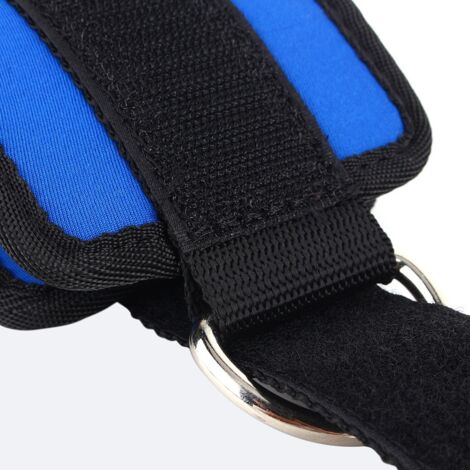 Knöchelmanschette mit Umlenkrolle und D-Ring für Gewichtstraining und Fitness