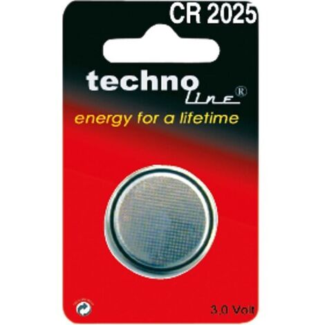 Knopfzelle Lithium CR 2025 - 1 Stk - 3V