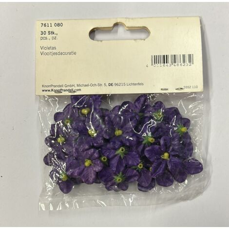 KNORR PRANDELL - DECORAZIONE FIORE VIOLA30PZ