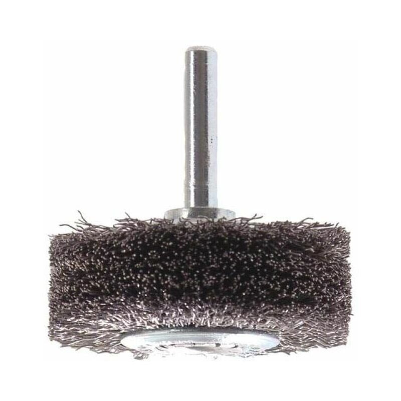 Wire Wheel Brush with Shank 50 x 20mm 0.30 Steel Wire LES415164