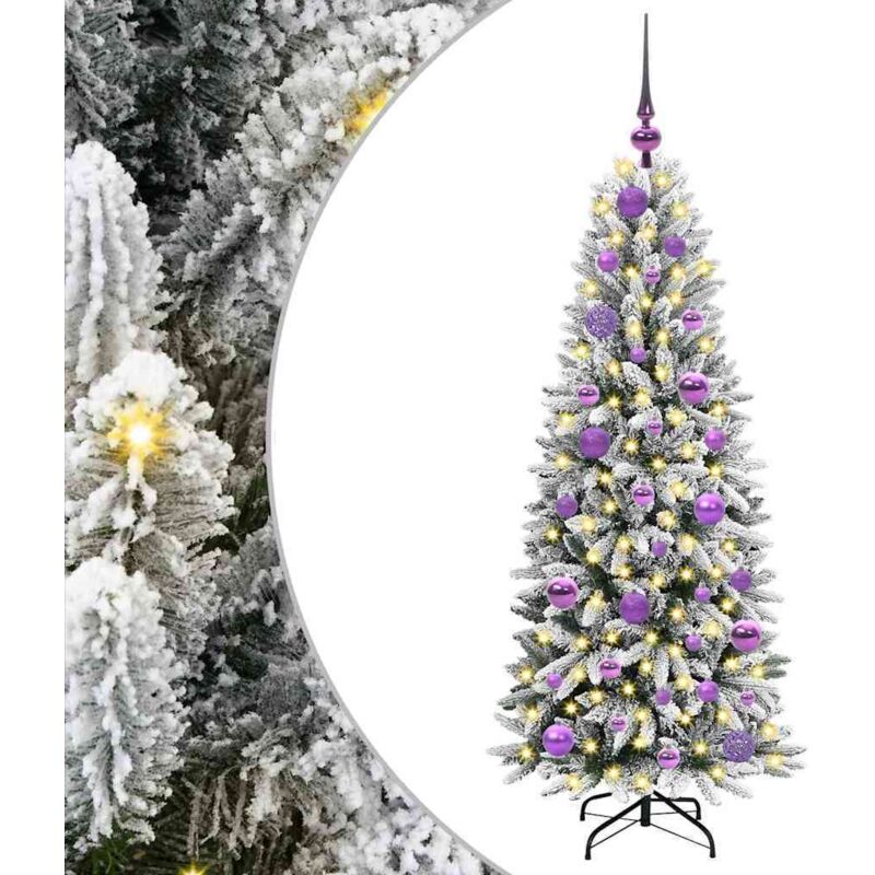 Künstlicher Weihnachtsbaum Mit 150 Leds Weiß 53 X 53 X 120 Cm Vidaxl