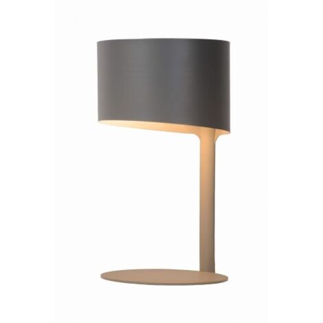 KNULLE Lampe de tab.-Gris-Ø15