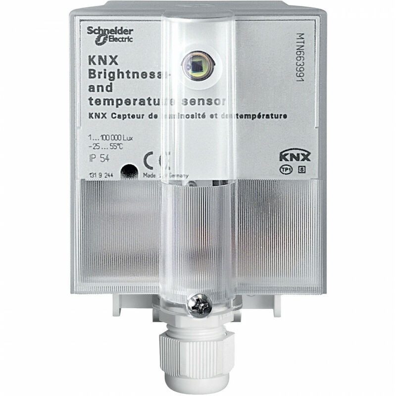 Knx capteur thermique et de luminosité knx Schneider MTN663991