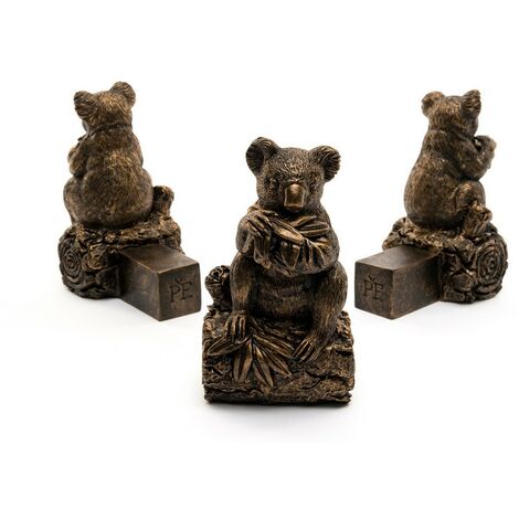 Koala Bear Plant Pot Feet - Set of 3 - L6 x W9 x H11 cm