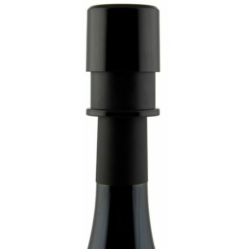 

LTD - Bomba De Vacío Y Tapón Para Vino Koala Nature Negro Plástico