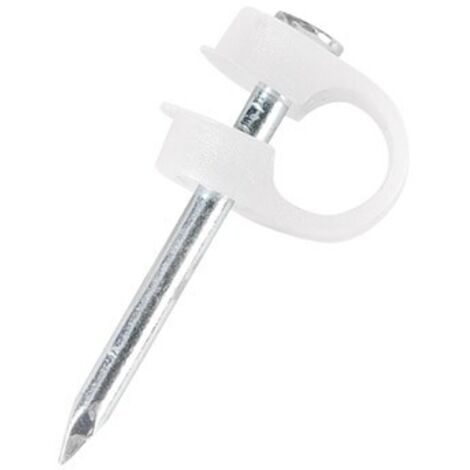 Koaxialkabelklemme 6mm GESCHLOSSENER BEUTEL 100 Stk.