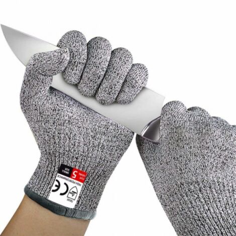 Koch Schutzhandschuhe HPPE Kategorie 5 Grau