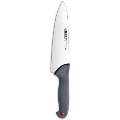 Kochmesser Arcos Farbe - Prof 241000 Edelstahl Nitrum und mango ergonomisches Polypropylen und 20 cm Klinge, Vitrine