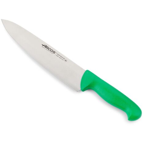 Kochmesser  Arcos Farbe - Prof  292221 aus Nitrum-Edelstahl und mango ergonomisches Polypropylen und 25 cm Klinge, Vitrine