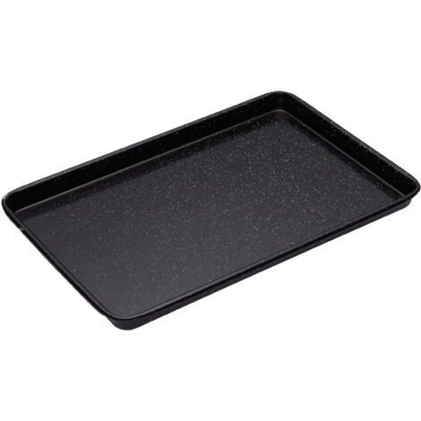 Kochplatte craft Stahl schwarz 39x27 cm glasiertes Email
