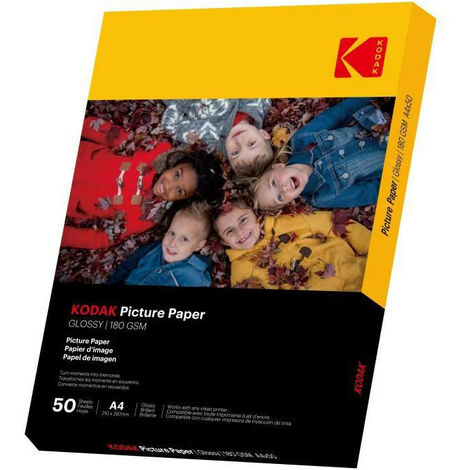 Kodak – papier Photo Original 180g 4R, 20 feuilles, 6 pouces, couleur  brillante, impression à jet d'encre, séchage instantané et résistant à  l'eau - AliExpress