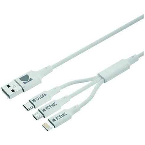 KODAK CABLE (Lightning / USB-C/ MICRO-USB)