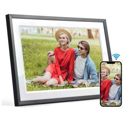 Kodak RCF-1561P cornice per foto digitali Nero 39,6 cm (15.6”) Touch screen