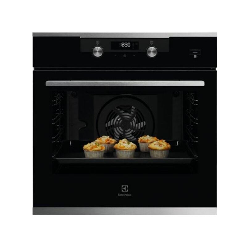 Image of Electrolux - KODEH60X Forno Elettrico da Incasso Ventilato Multifunzione con Grill e funzione Vapore 72 Litri 60 cm Classe a colore Nero