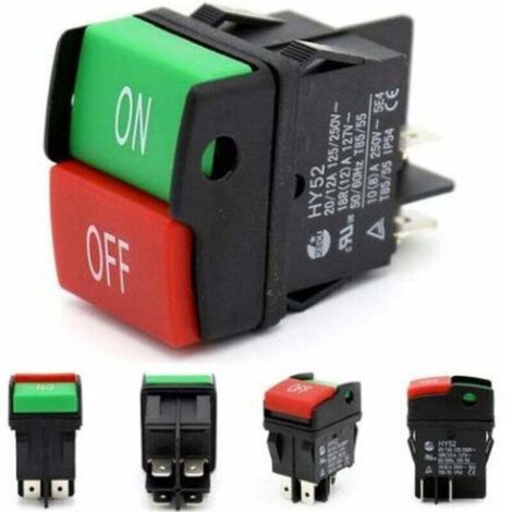 KODU HY52 interrupteur à bouton poussoir pour appareil mécanique pour équipement-1pc