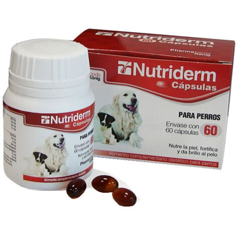 König Nutriderm - 60 Cápsulas con aceites grasos y Omega 3 y 6