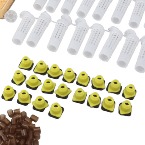 Königinnenzuchtsystem, Aufzuchtzellen-Set aus Kunststoff, Imkereiausrüstung, Zubehör