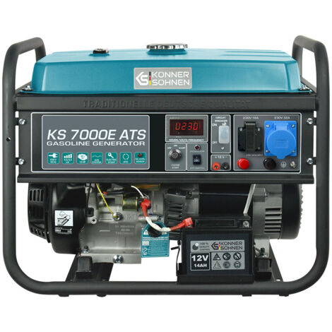 Könner & Söhnen Benzin-Generator KS 7000E ATS Notstromaggregat mobiler Generator