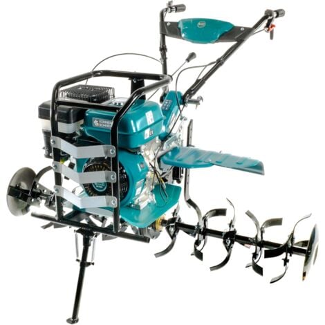 Könner & Söhnen KS 9HP-1350G-3 (400) motoculteur à Essence, boîte de Vitesses, soc réglable, Largeur Travail ≤134cm, Profondeur labourage ≤ 35, Moteur Thermique 9,0 CV, Tous Types de sols.