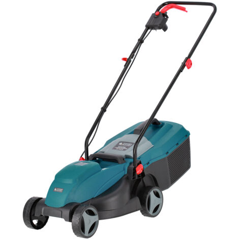 Könner & Söhnen Rasaerba Elettrico KS 32LM, 1200 W, Larghezza di Taglio 32 cm, Regolazione Altezza, Cesto di Raccolta 30 L, Leggero e Compatto, Ideale per Piccoli Giardini
