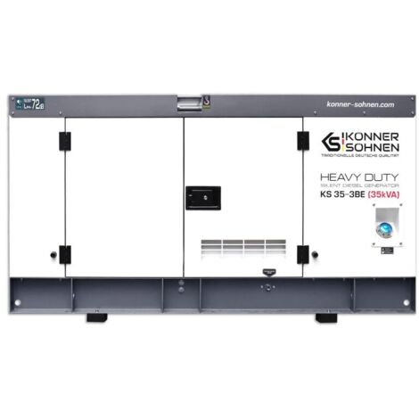 Könner&Söhnen Dieselkraftwerk 35 kVA Industrie Stromerzeuger KS 35-3BE Diesel