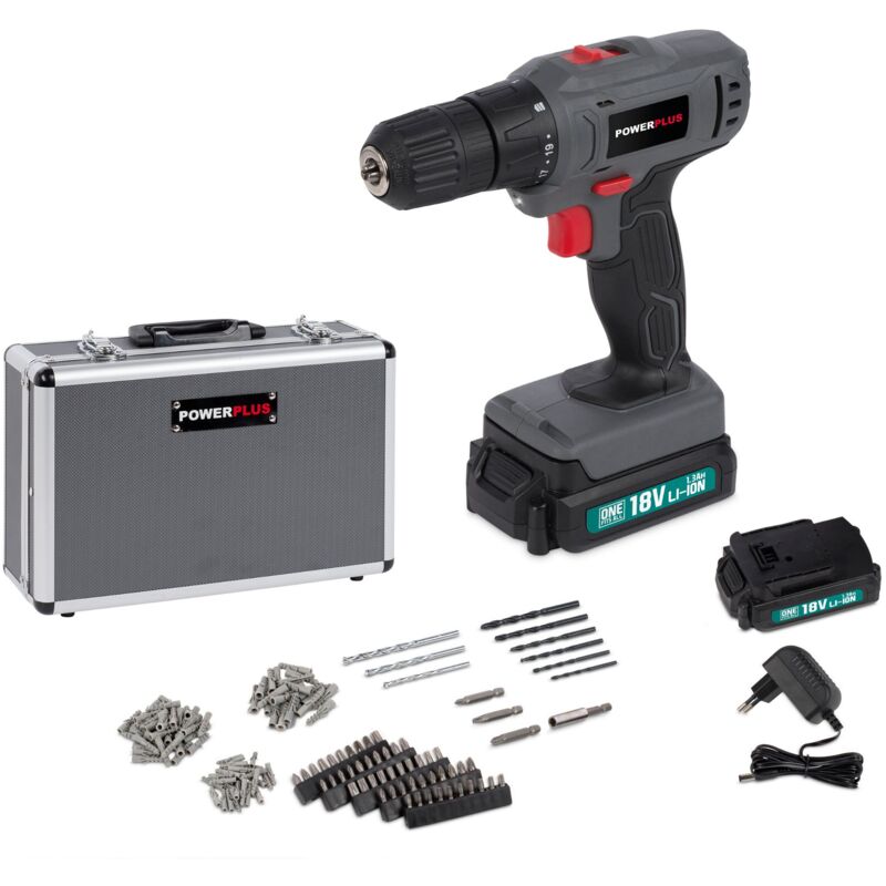 Image of Koffer Bohrmaschine 18v Lithium 153 Zubehör