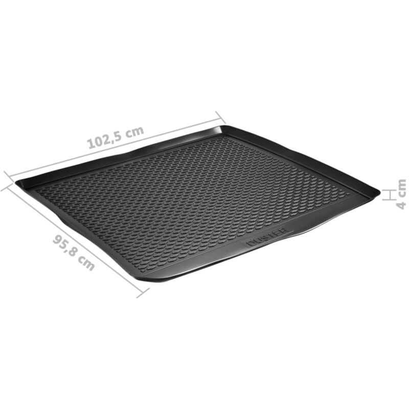 vidaXL Kofferraummatte für Audi Q3 2011-2018, 2019- Gummi Kofferraumwanne