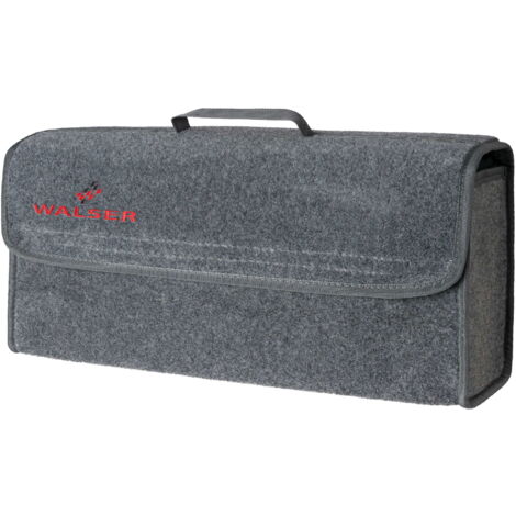 Kofferraumtasche Toolbag Größe L, Auto-Aufbewahrungstasche grau 50x16x21 cm