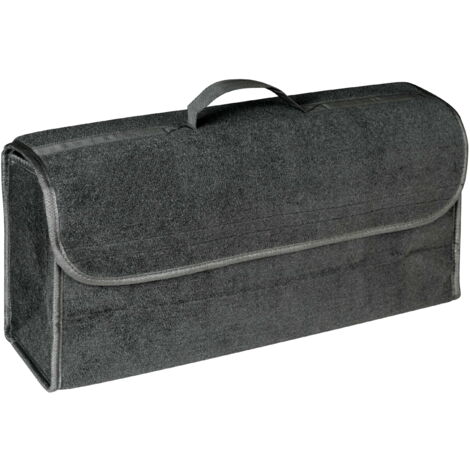 Kofferraumtasche Toolbag Größe L, Auto-Aufbewahrungstasche grau 50x22x15cm