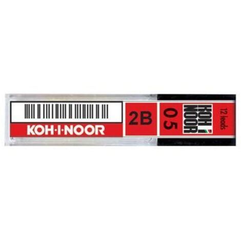 Koh-I-Noor Astuccio 12 mine 2B 0,5mm E205-2B
