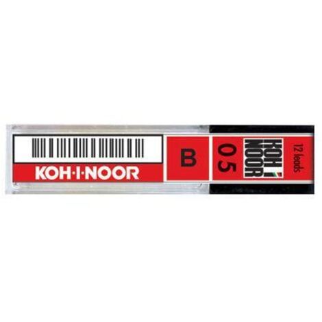 Koh-I-Noor Astuccio 12 mine B 0,5mm E205-B