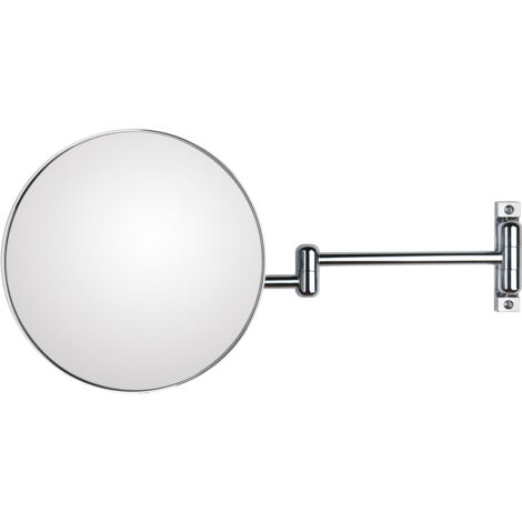 KOH-I-NOOR Discolo 38/2kk3 specchio ingranditore x3 tondo monofacciale da muro cromoø23. con due braccia codice prod: 38/2KK3