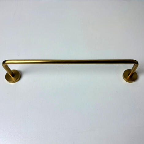 KOH-I-NOOR Porta salviette 33 cm Oro spazzolato serie Tito codice prod: 7407GS