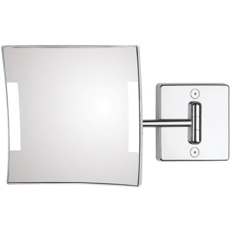 KOH-I-NOOR Quadrolo led c60/1ba-3 specchio braccio singolo 3x ingrandimento con led codice prod: C60/1BA-3