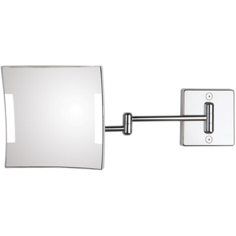 KOH-I-NOOR Quadrolo led c60/2ba-3 specchio braccio doppio 3x ingrandimento con led codice prod: C60/2BA-3