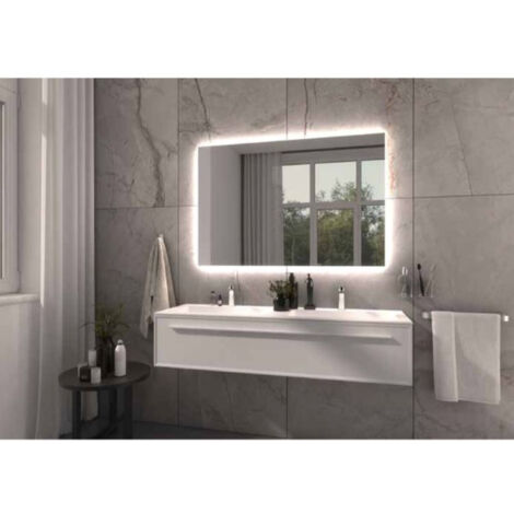KOH-I-NOOR Specchio Gorgona 3000 k luce calda gialla l100 h80 codice prod: T009/CA