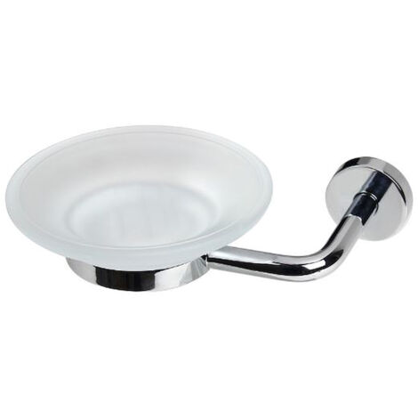 KOH-I-NOOR Tito 7417kk porta sapone vetro/cromato codice prod: 7417KK