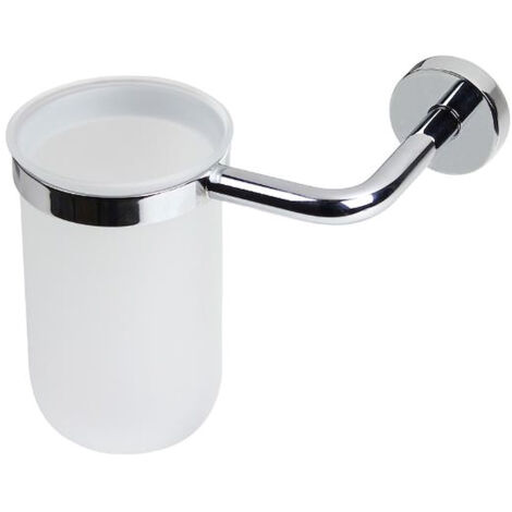KOH-I-NOOR Tito porta bicchiere vetro acidato cromato codice prod: 7418KK