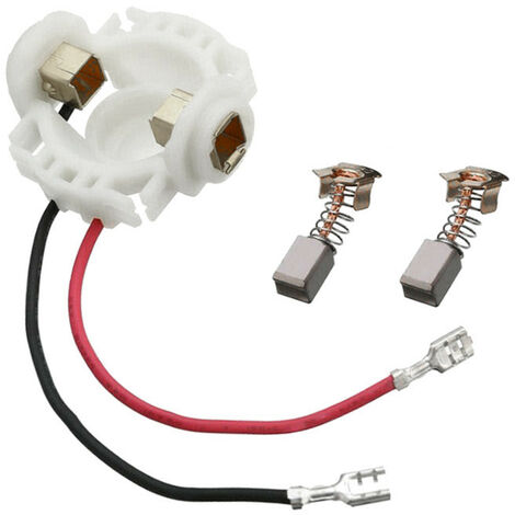 Kohlebürsten-Halterung inklusive 2 Motorkohlen passend für Makita CB-430, GA400 DGA402 DGA450 BGA402 BGA450 BGD800 BJS101