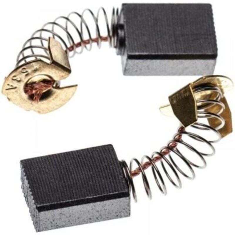 Image of Kohlebürsten 6,5 x 13 x 17 mm, kompatibel mit Elektrowerkzeugen, mit 22-mm-Feder