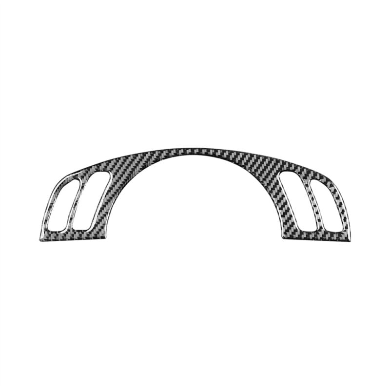 Image of Tlily - Kohlefaser für X5 E53 2000-2006 Auto-Lenkrad-Tasten-Abdeckungsverkleidung Innenausstattung