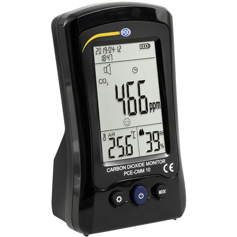 Kohlendioxid-Messgerät PCE Instruments PCE-CMM 10 Temperatur, Luftfeuchtigkeit, CO2