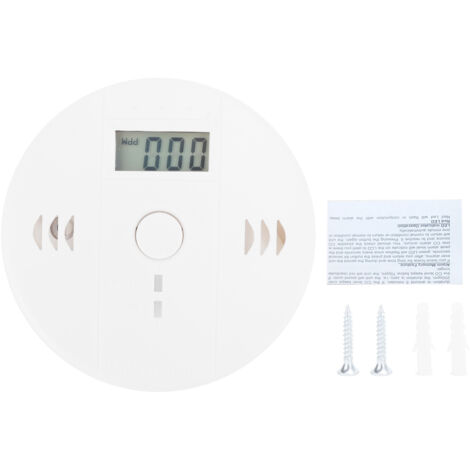 Kohlenmonoxidmelder mit 85 dB Alarm und hintergrundbeleuchtetem LCD-Display – Heimsicherheit