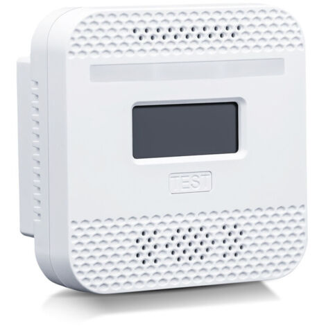 Kohlenmonoxidmelder, tragbarer Kohlenmonoxidmelder mit LCD-Digitalanzeige für Zuhause und unterwegs, Kohlenmonoxidalarm, CO-Melder-Alarm für Zuhause