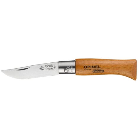 Kohlenstoffstahlmesser Nr. 3 4 cm Klinge OPINEL